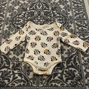 Disney Minnie Mouse Baby Onesie